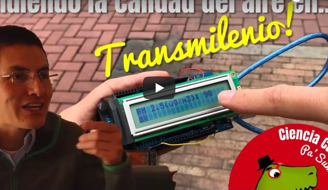 Ciencia ciudadana: Midiendo la calidad del aire dentro de Transmilenio, Ciencia Café Pa’ Sumercé