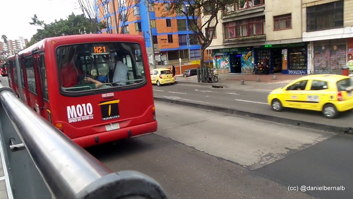 Medición record en Transmilenio H21
