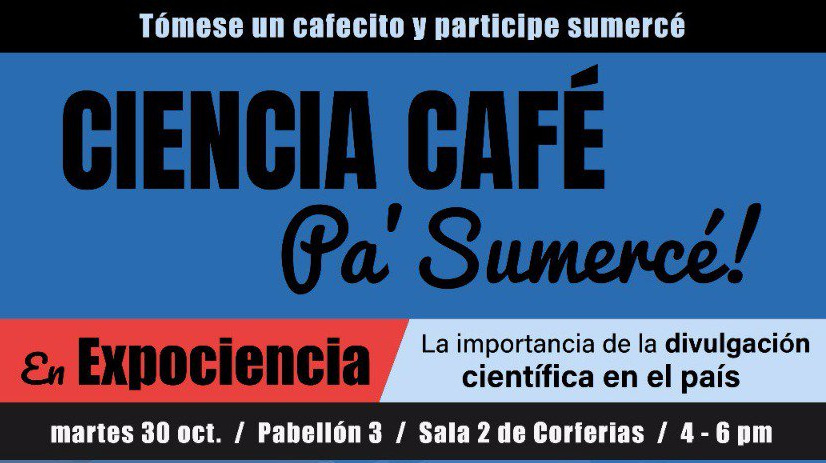 Conversatorio “La importancia de la divulgación científica en el país” de Ciencia café pá sumercé