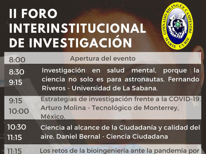 Charla “Ciencia al alcance de la ciudadanía y #CalidadDelAire”