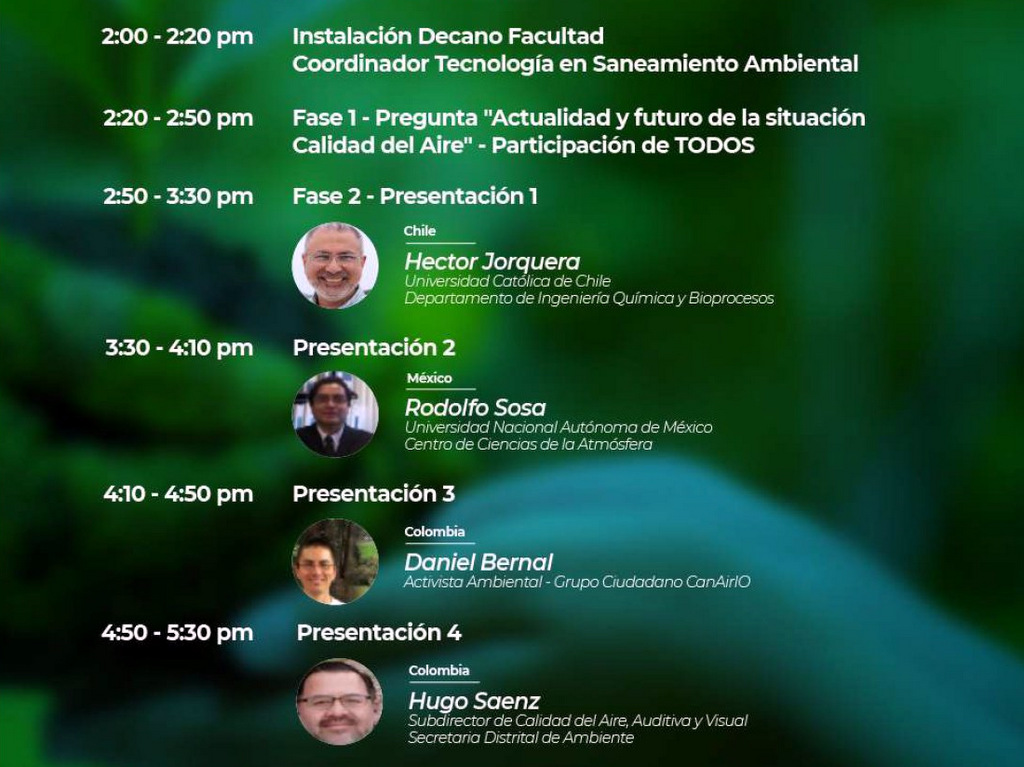 V seminario internacional de saneamiento, ambiente y desarrollo”, Universidad distrital