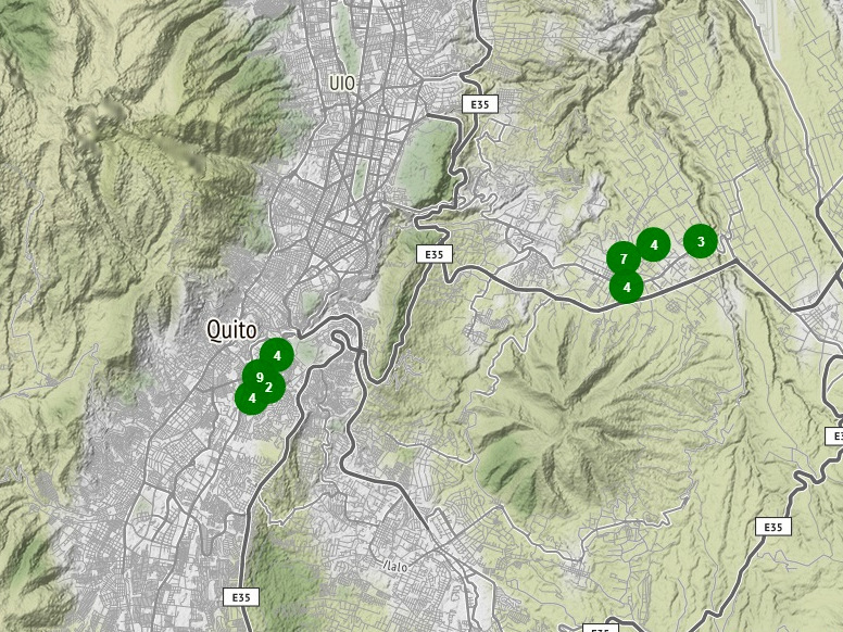 8 nuevos sensores de Material particulado en Quito – Ecuador en dos sectores: Tumbaco y El Camal