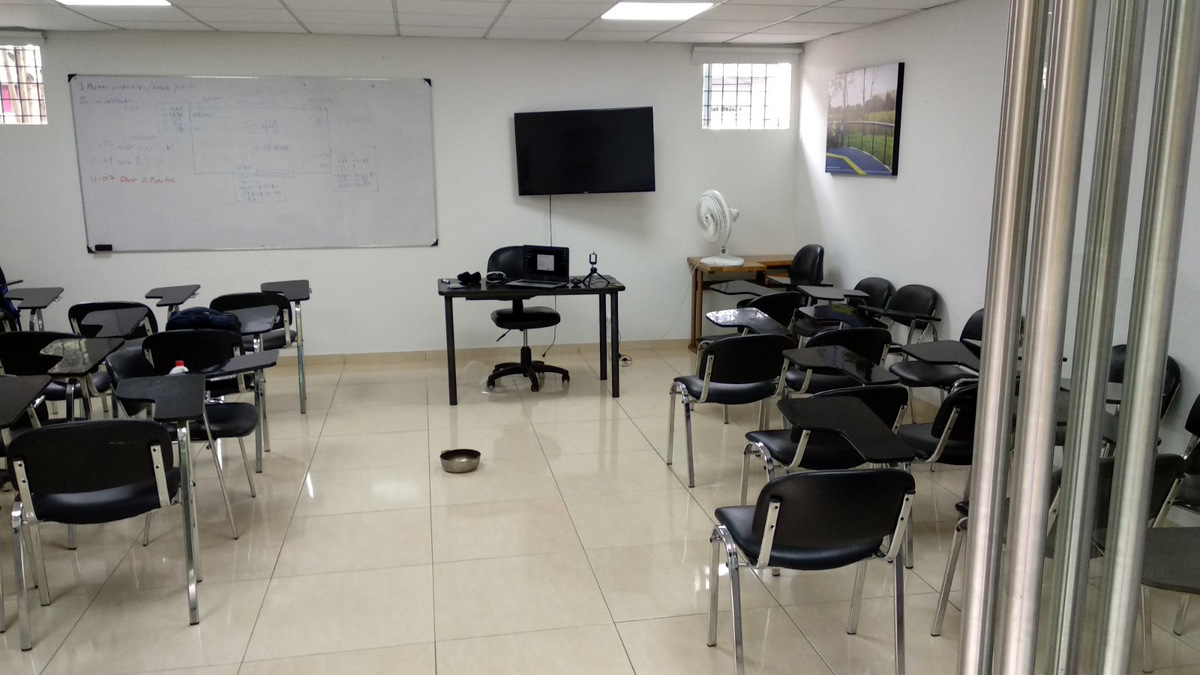 Nueva medición de CO2 en auditorio para calculo de tasas de ventilación II