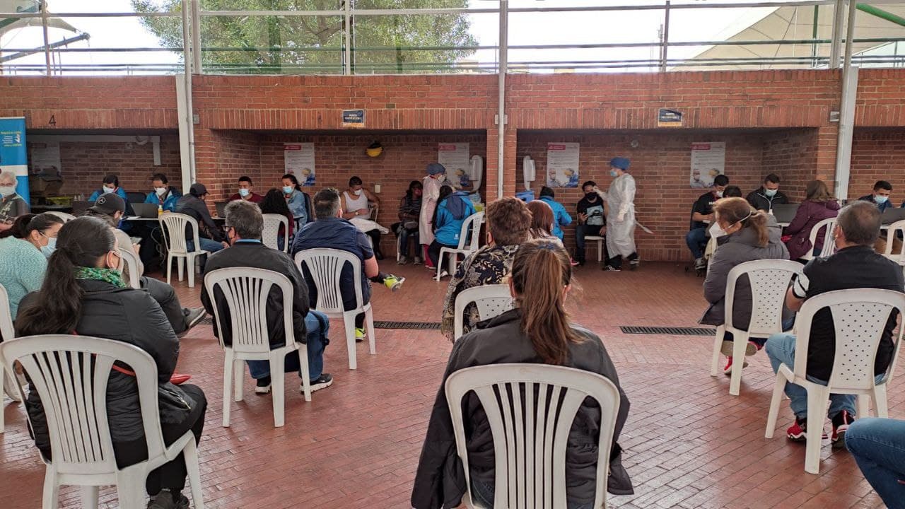 Medición de CO2 durante el proceso de vacunación en La Plaza de los Artesanos. Resultados positivos
