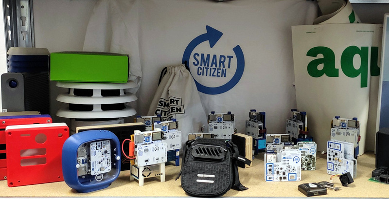 Visitando a Smart Citizen en el FabLab de Barcelona