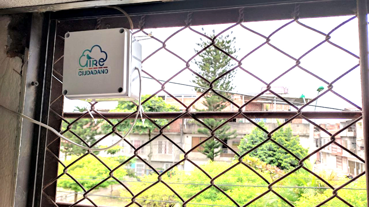 Talleres en la ciudad de Cali sobre #CalidadDelAire e instalando medidores para iniciar una red ciudadana